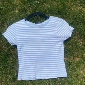 Stripped Short sleeve